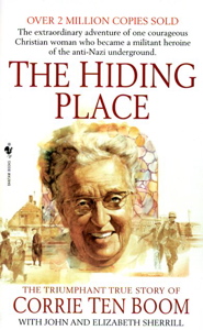 Corrie's book on her life during the Holocaust. (http://christianbooknotes.com/2010/the-hiding-plac ())